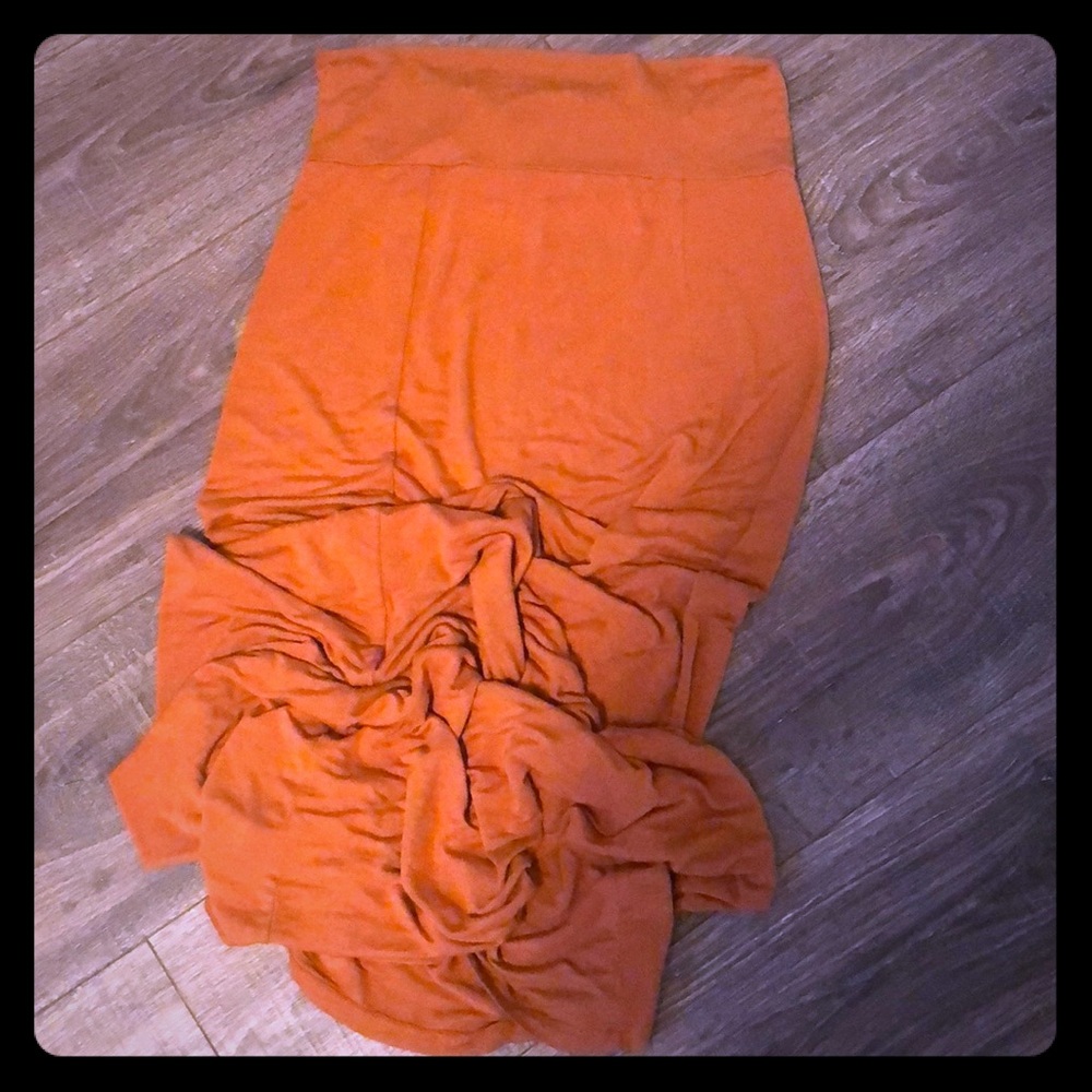 Burnt orange Maxi skirt